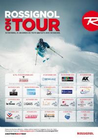 Testez vos nouveaux skis avec le Rossignol On Tour. Du 14 au 22 décembre 2013 à Val d'Isère. Savoie. 
